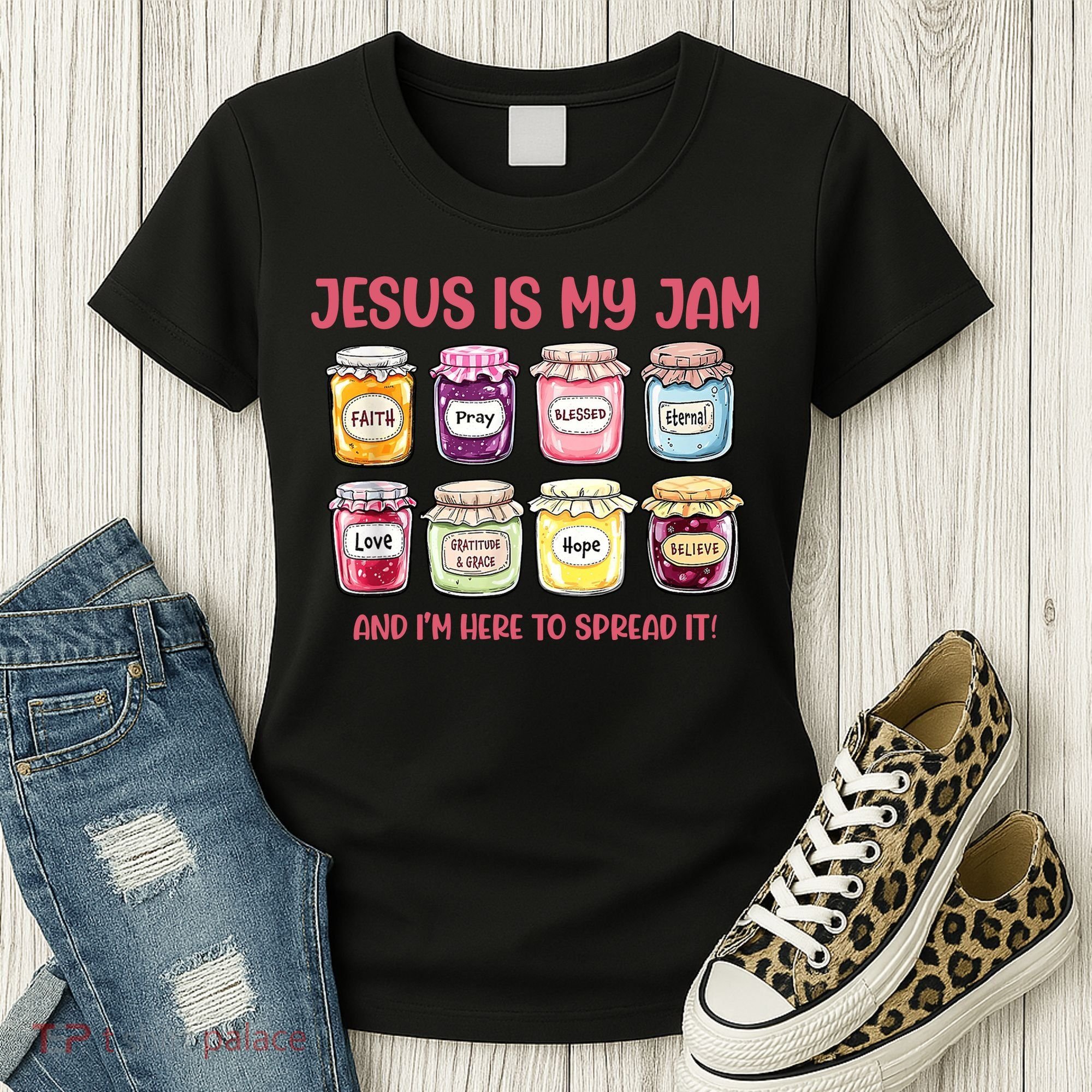 Jesus Is My Jam And I'm Here To Spread Women's T-Shirt