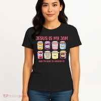 Jesus Is My Jam And I'm Here To Spread Women's T-Shirt thumb 4