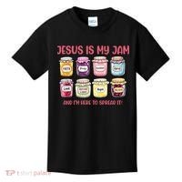 Jesus Is My Jam And I'm Here To Spread Kids T-Shirt thumb 0