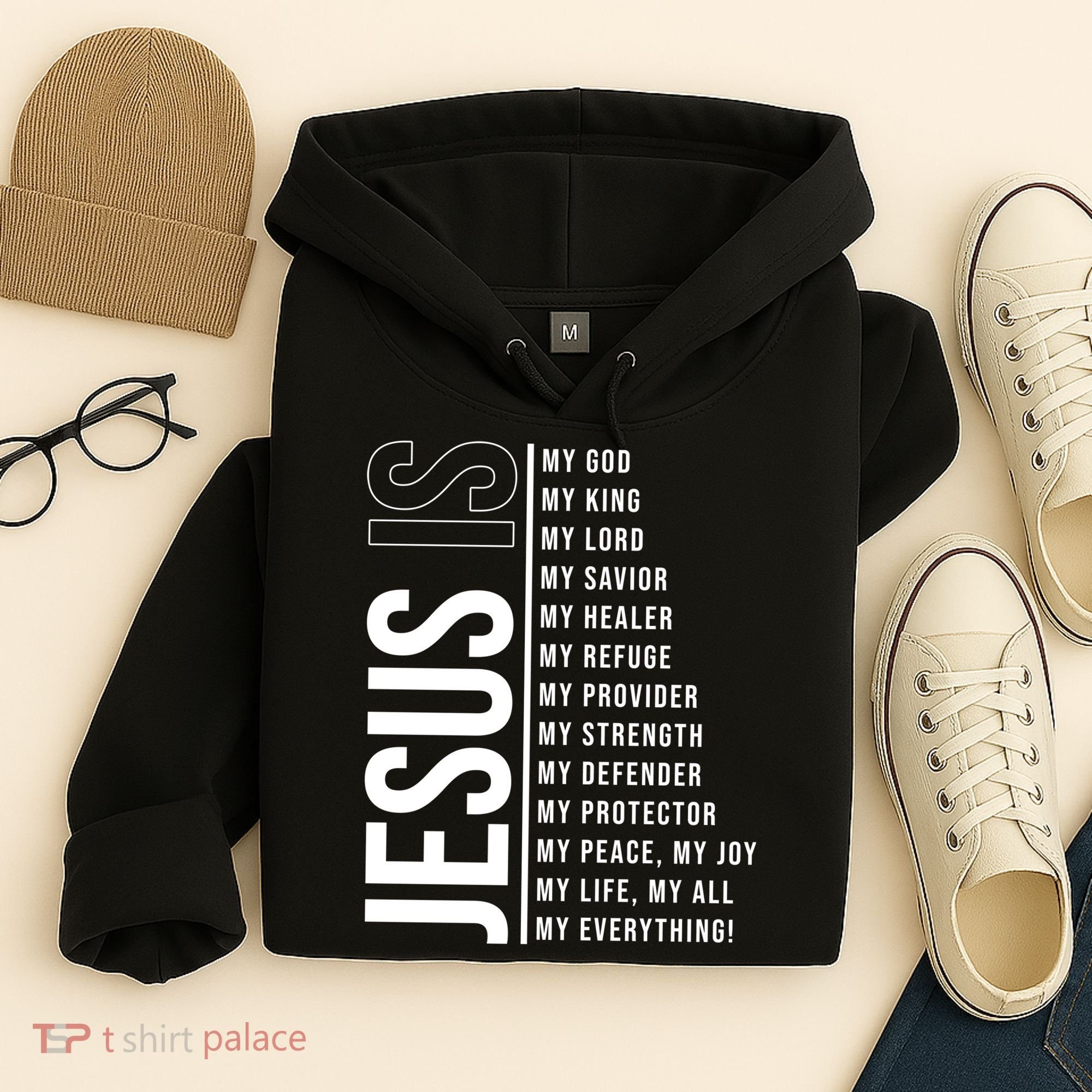 Jesus Is My Lord My Everything Christianity Quote Hoodie