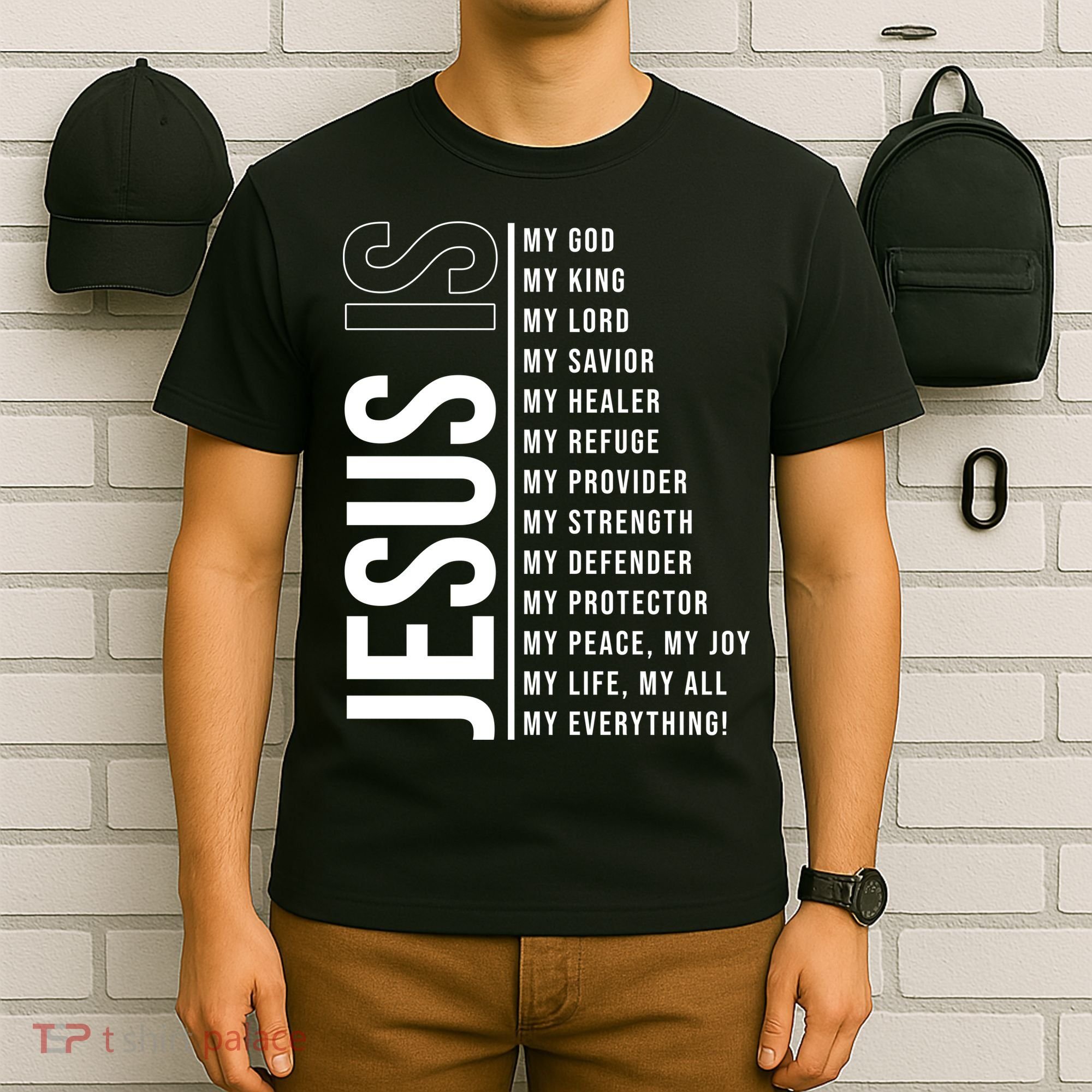 Jesus Is My Lord My Everything Christianity Quote T-Shirt