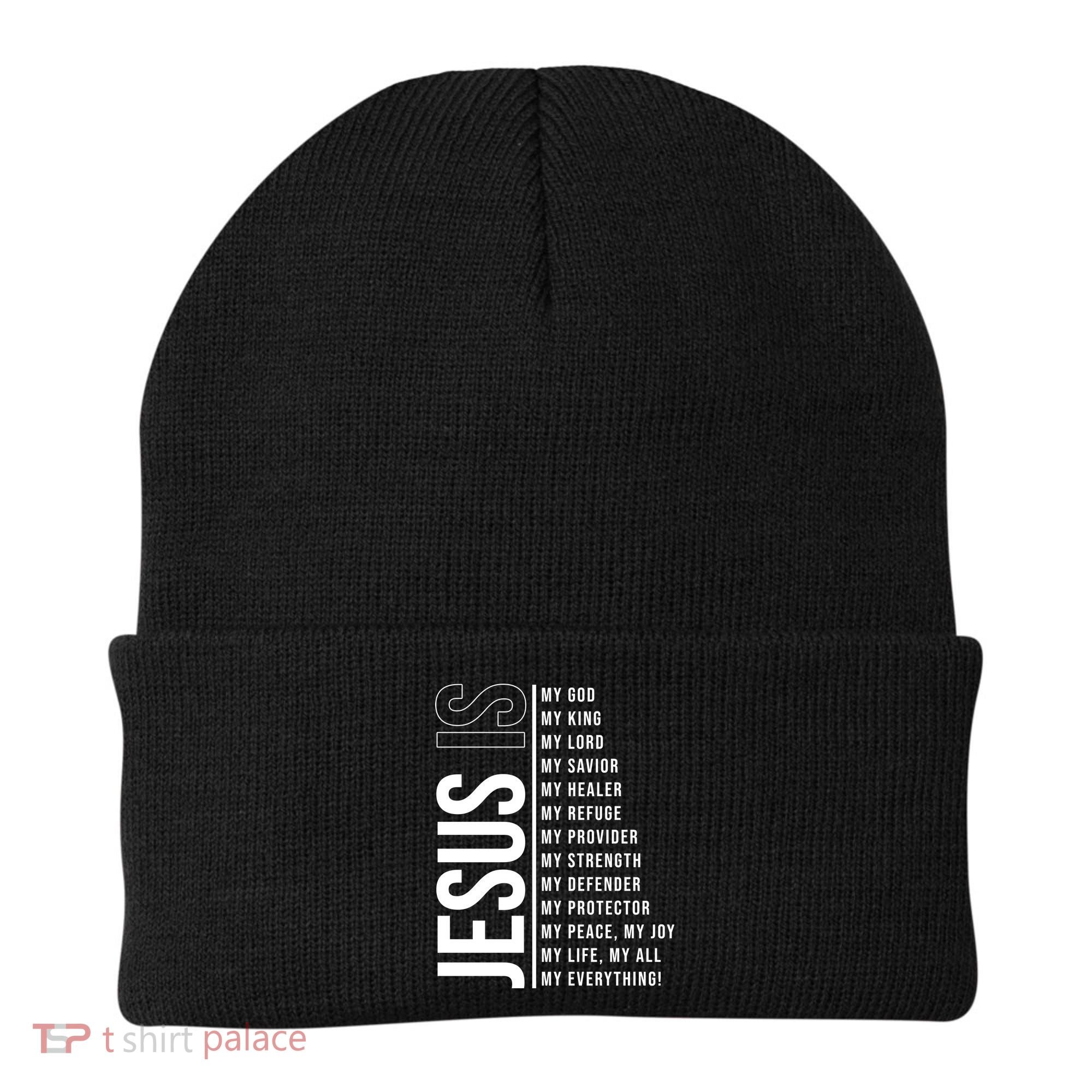 Jesus Is My Lord My Everything Christianity Quote Beanie