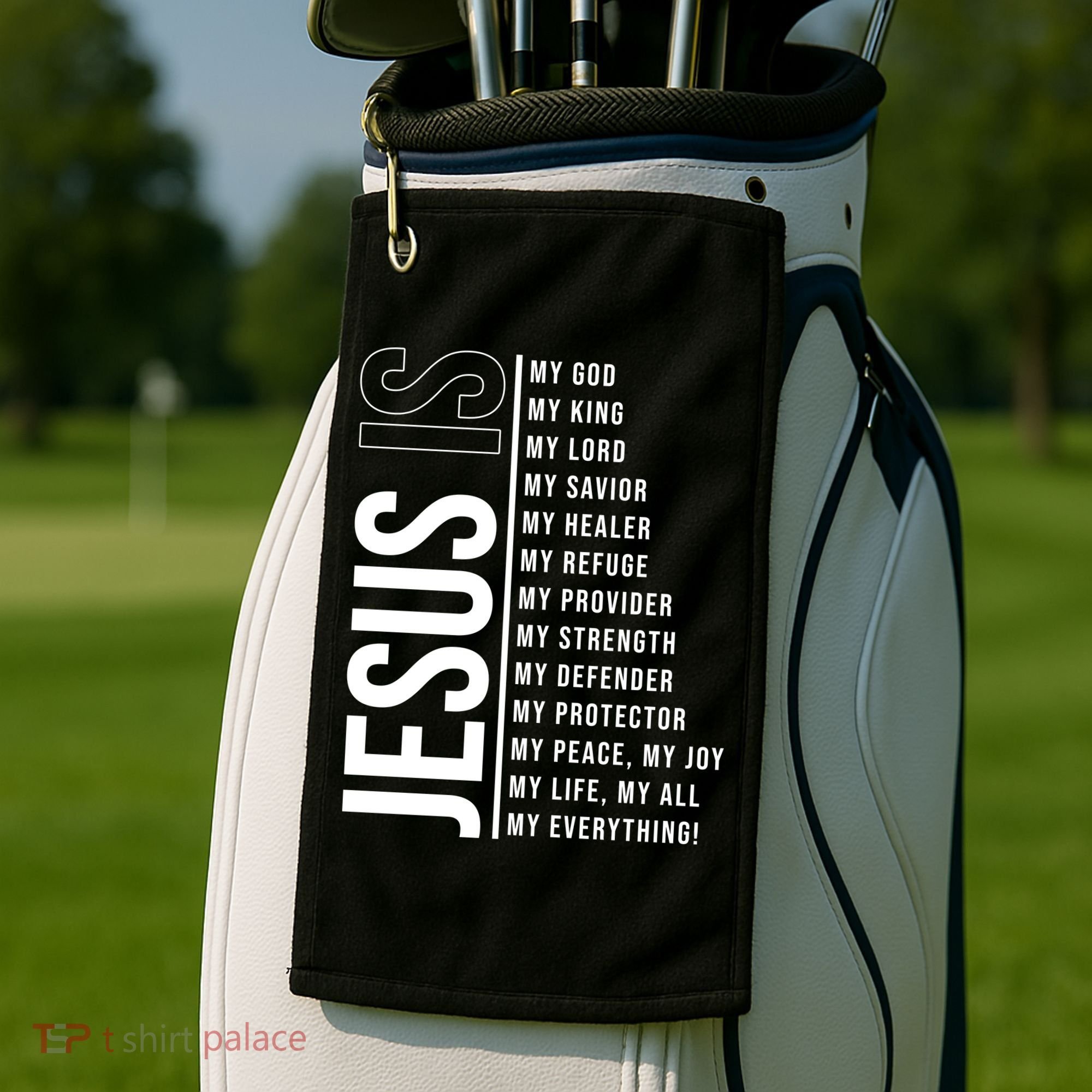 Jesus Is My Lord My Everything Christianity Quote Golf Towel