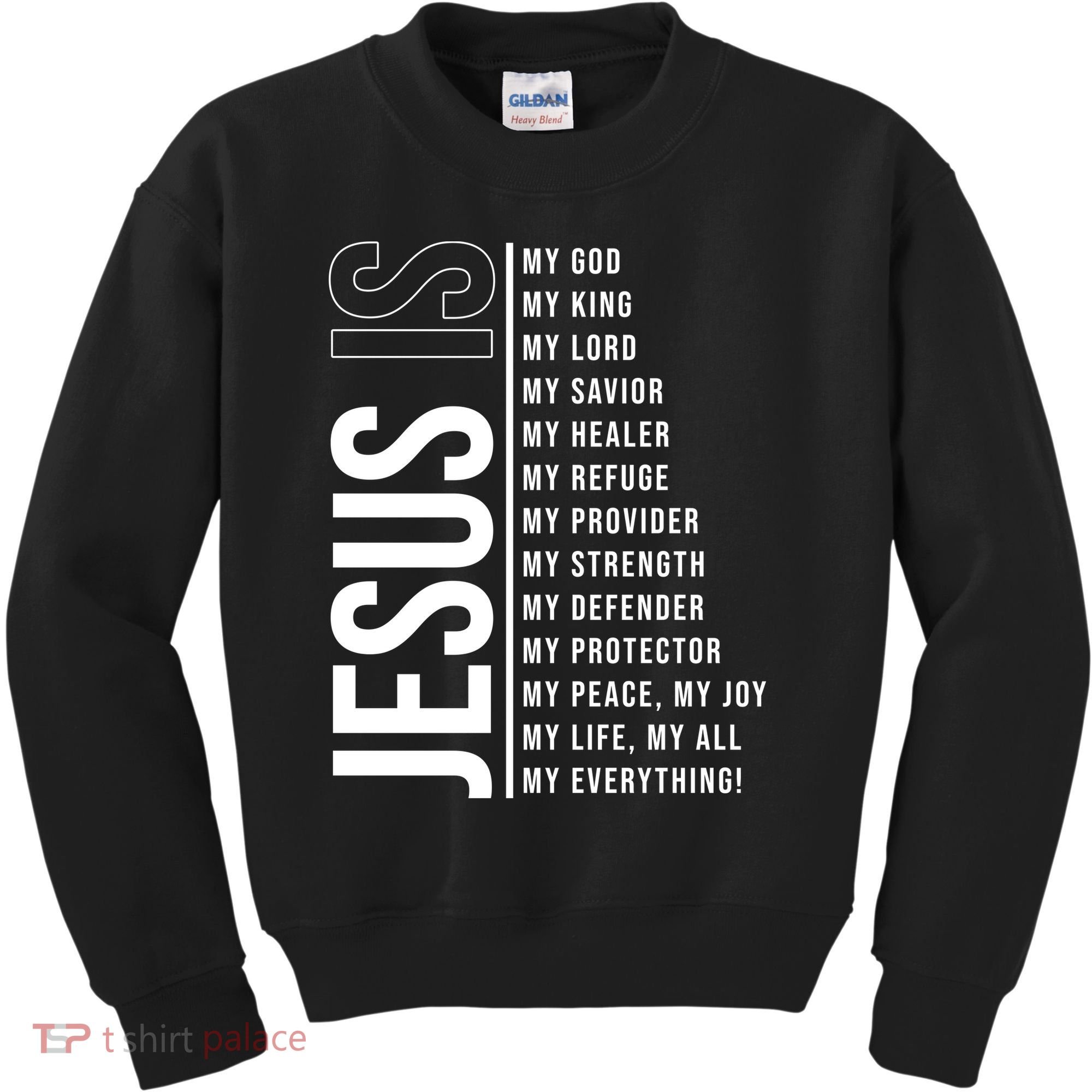 Jesus Is My Lord My Everything Christianity Quote Kids Sweatshirt