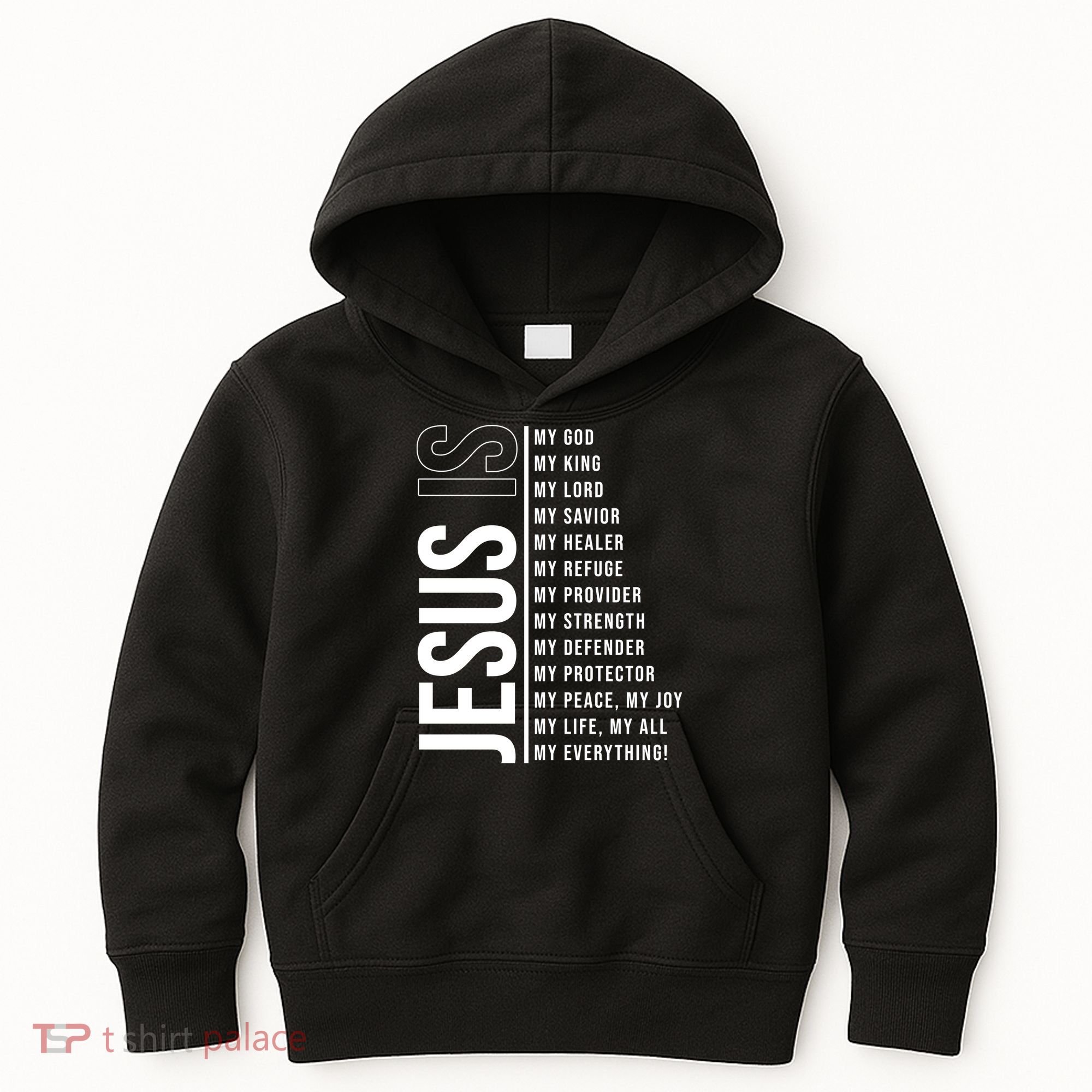 Jesus Is My Lord My Everything Christianity Quote Kids Hoodie