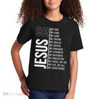 Jesus Is My Lord My Everything Christianity Quote Kids T-Shirt thumb 2