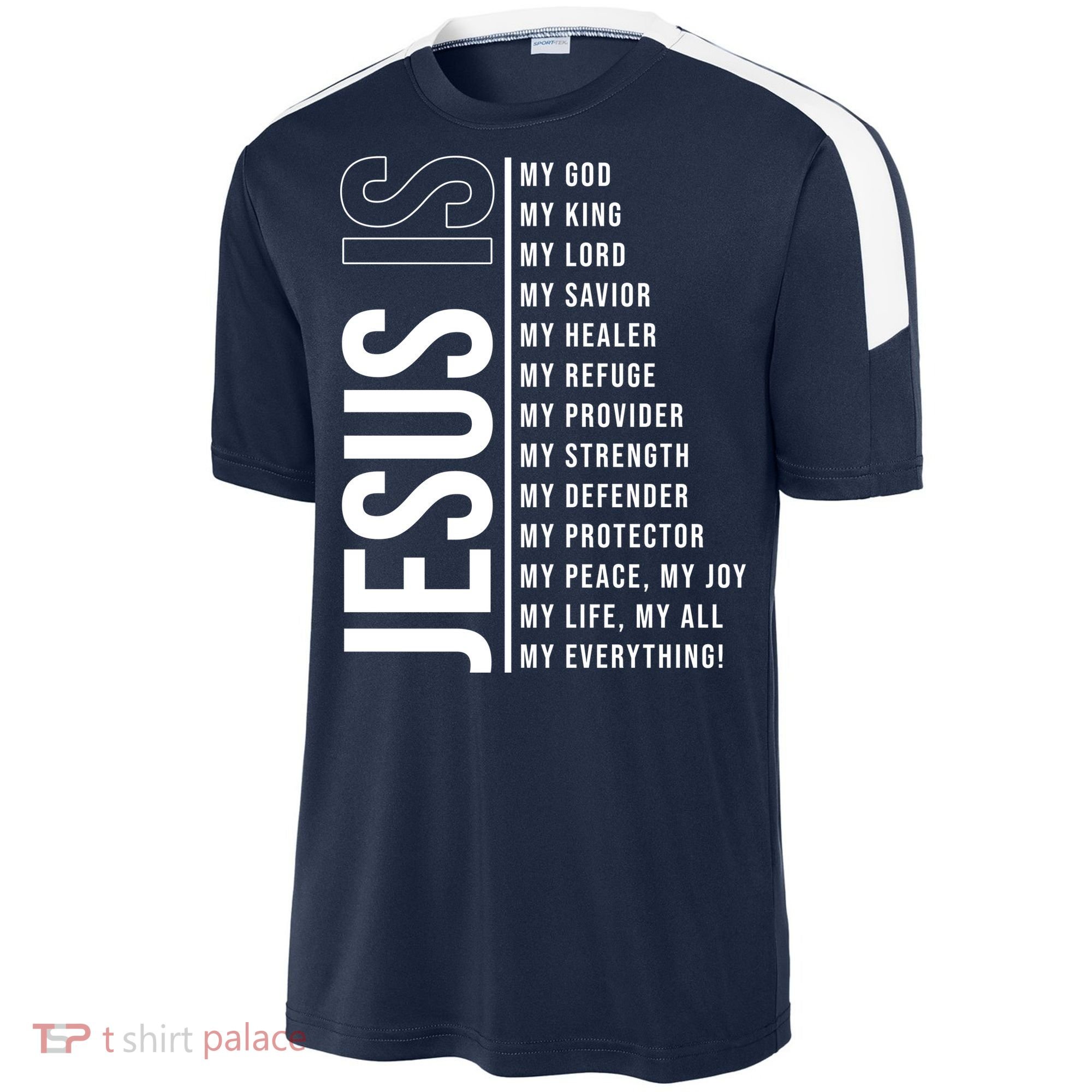Jesus Is My Lord My Everything Christianity Quote Sport-Tek Competitor United Soccer Jersey