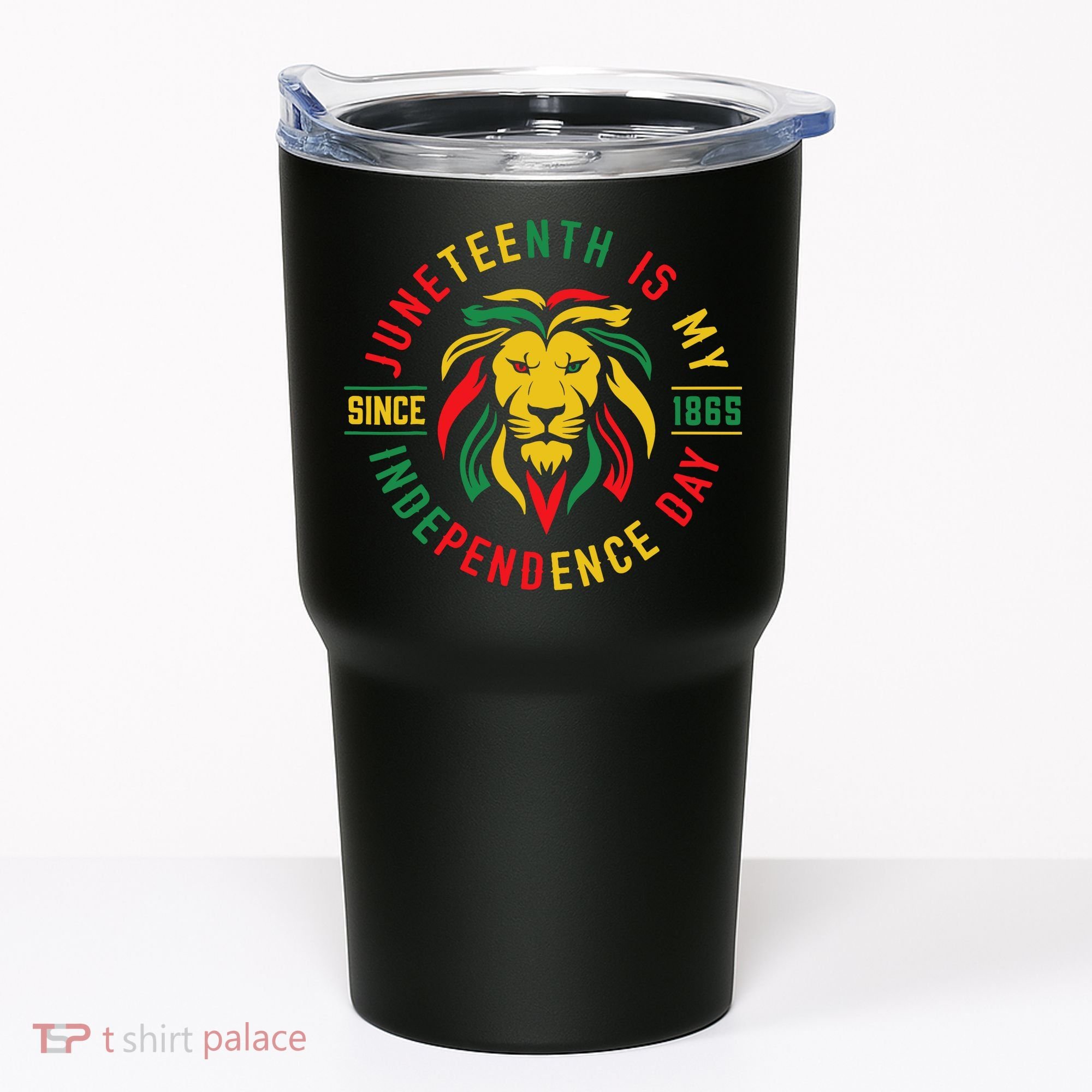 Juneteenth Is My Independence Day Lion Free Ish Since 1865 Tumbler