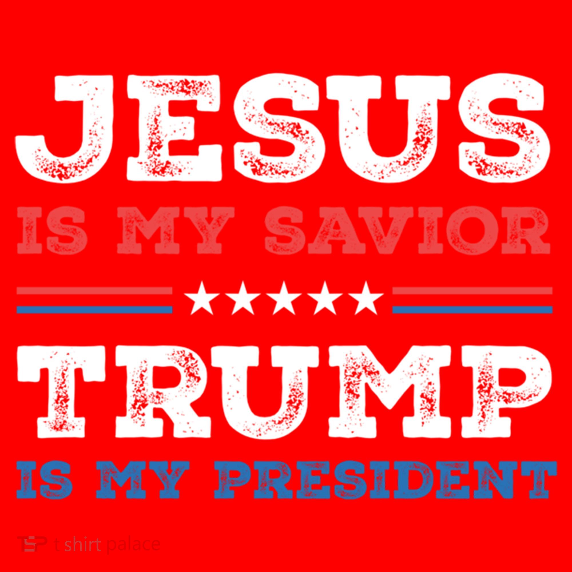 Jesus Is My Savior Trump Is My President Trump 2024 Gift Santa Hat