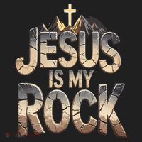 Jesus Is My Rock Religious Christian Biblical Hat thumb 2