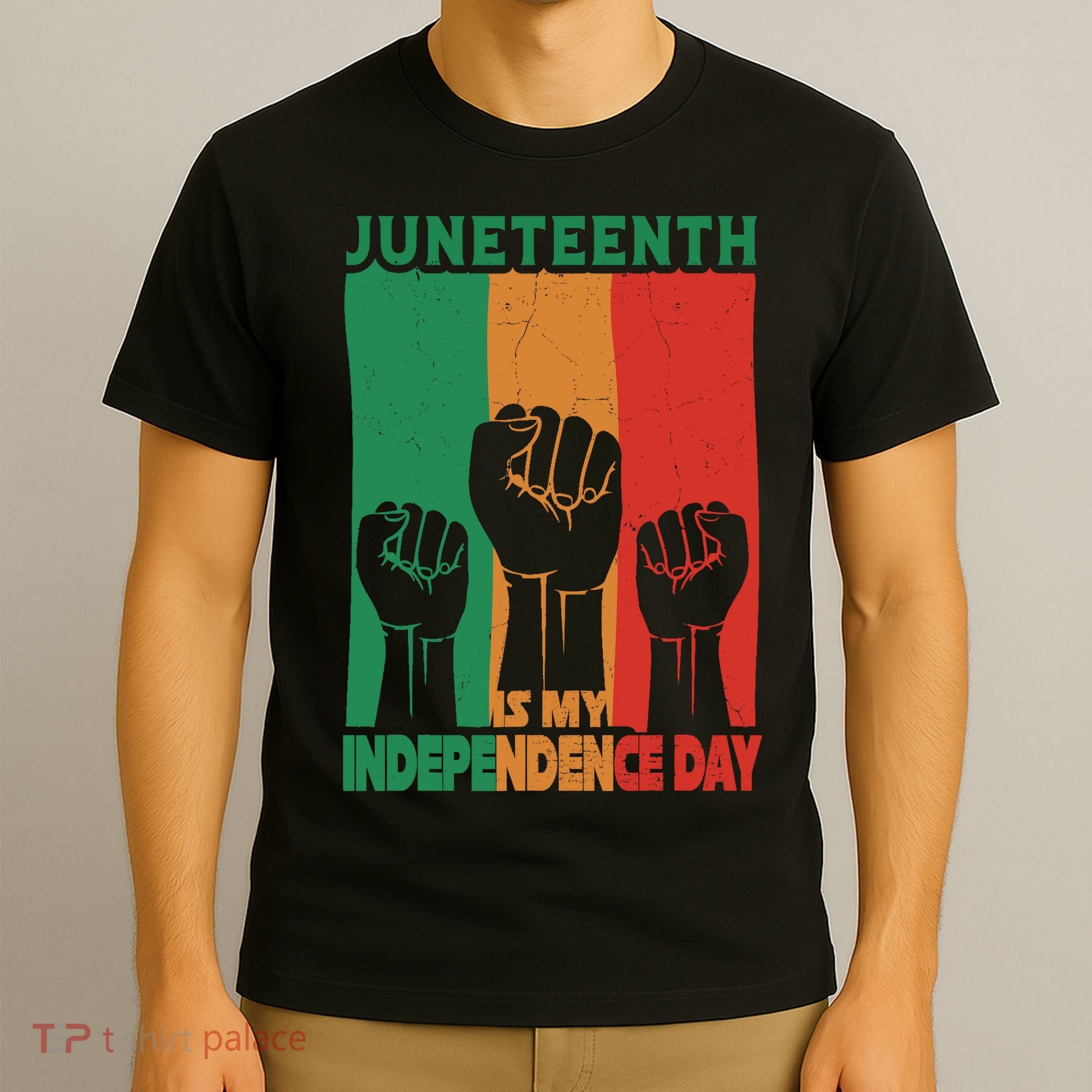 Juneteenth Is My Independence Day Black Queen King Cute Girl T-Shirt