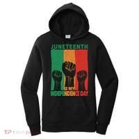 Juneteenth Is My Independence Day Black Queen King Cute Girl Women's Hoodie thumb 0