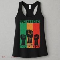 Juneteenth Is My Independence Day Black Queen King Cute Girl Women's Tank Top thumb 3