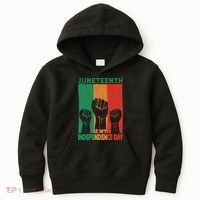 Juneteenth Is My Independence Day Black Queen King Cute Girl Kids Hoodie thumb 0