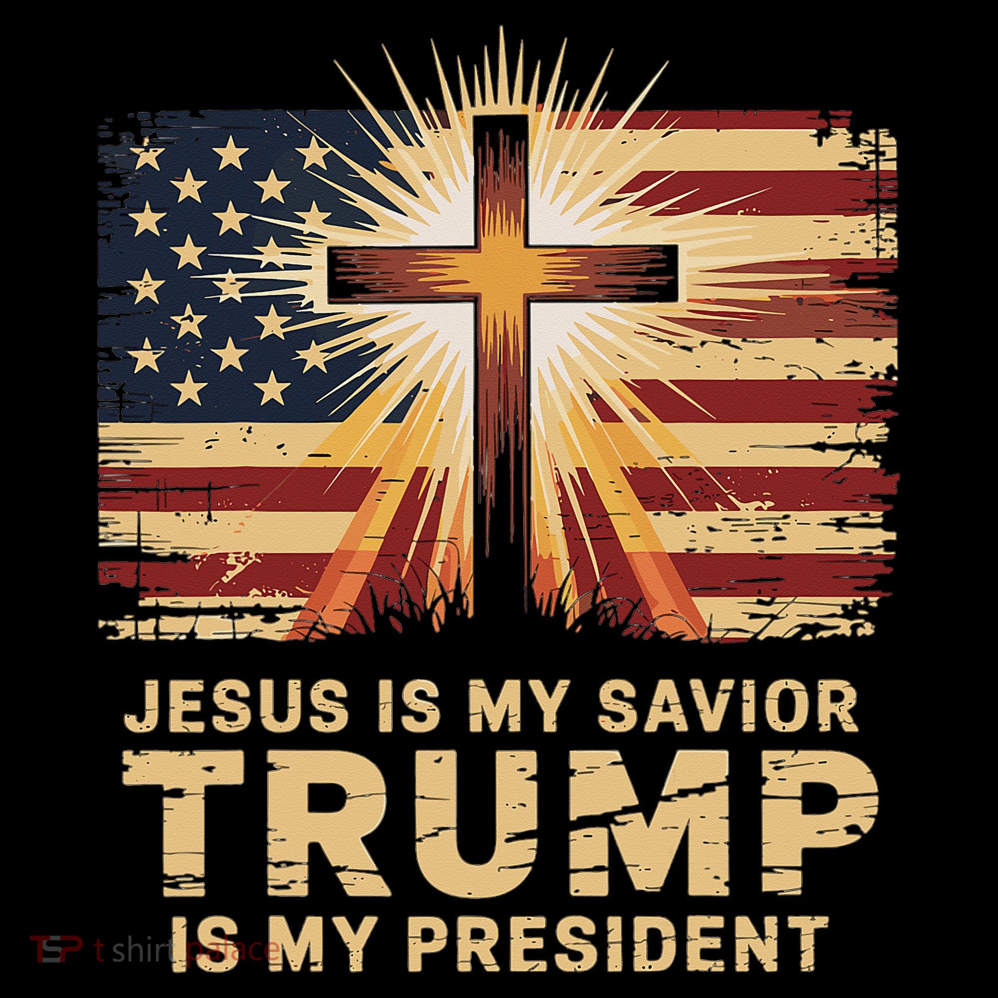 Jesus Is My Savior Trump Is My President Biblical Coffee Mug