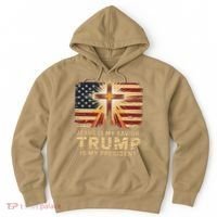 Jesus Is My Savior Trump Is My President Biblical Hoodie thumb 0