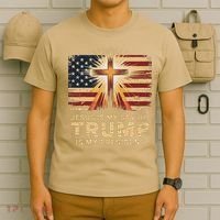 Jesus Is My Savior Trump Is My President Biblical T-Shirt thumb 6