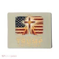 Jesus Is My Savior Trump Is My President Biblical Mousepad thumb 0