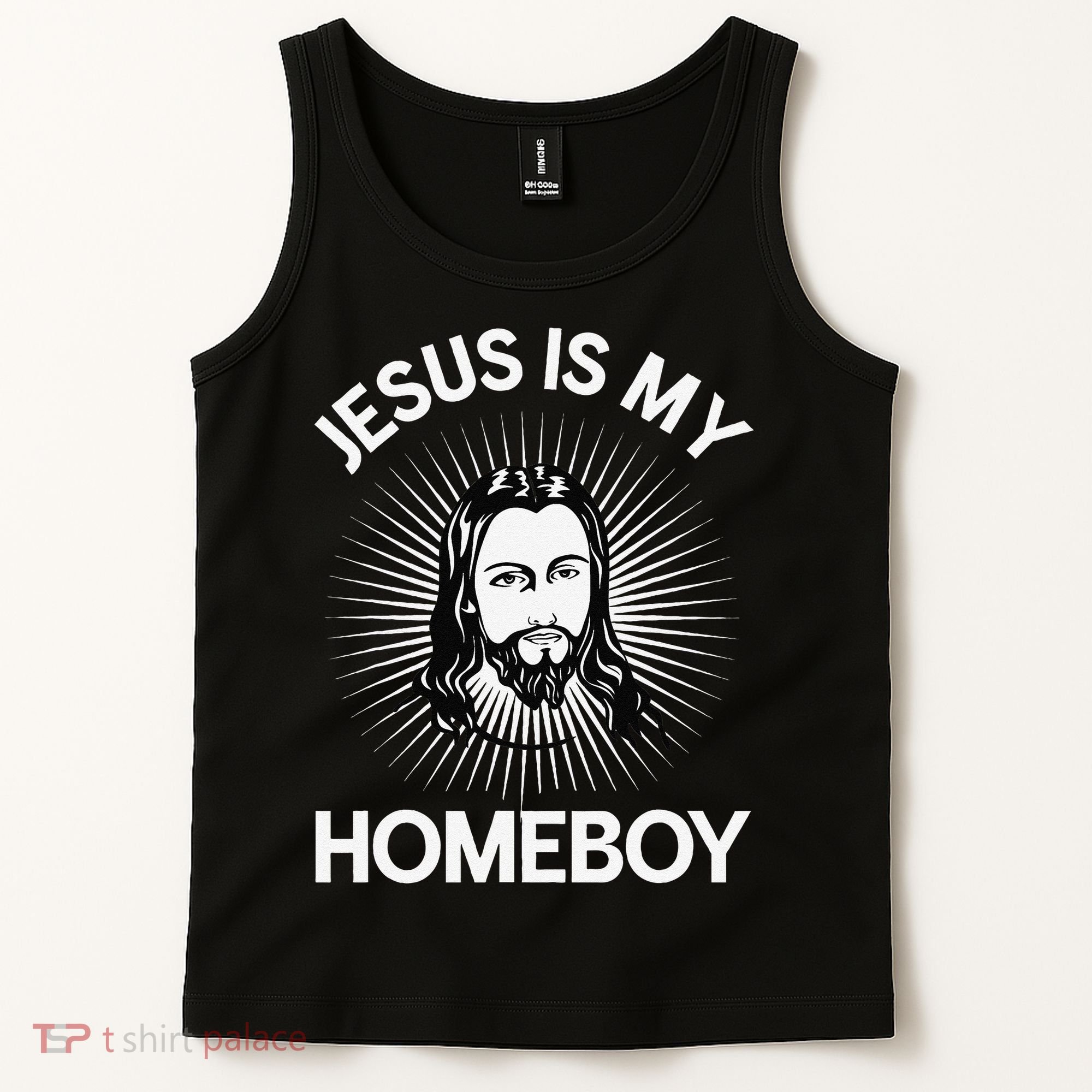 Jesus Is My Homeboy Funny Christian Bible Tank Top
