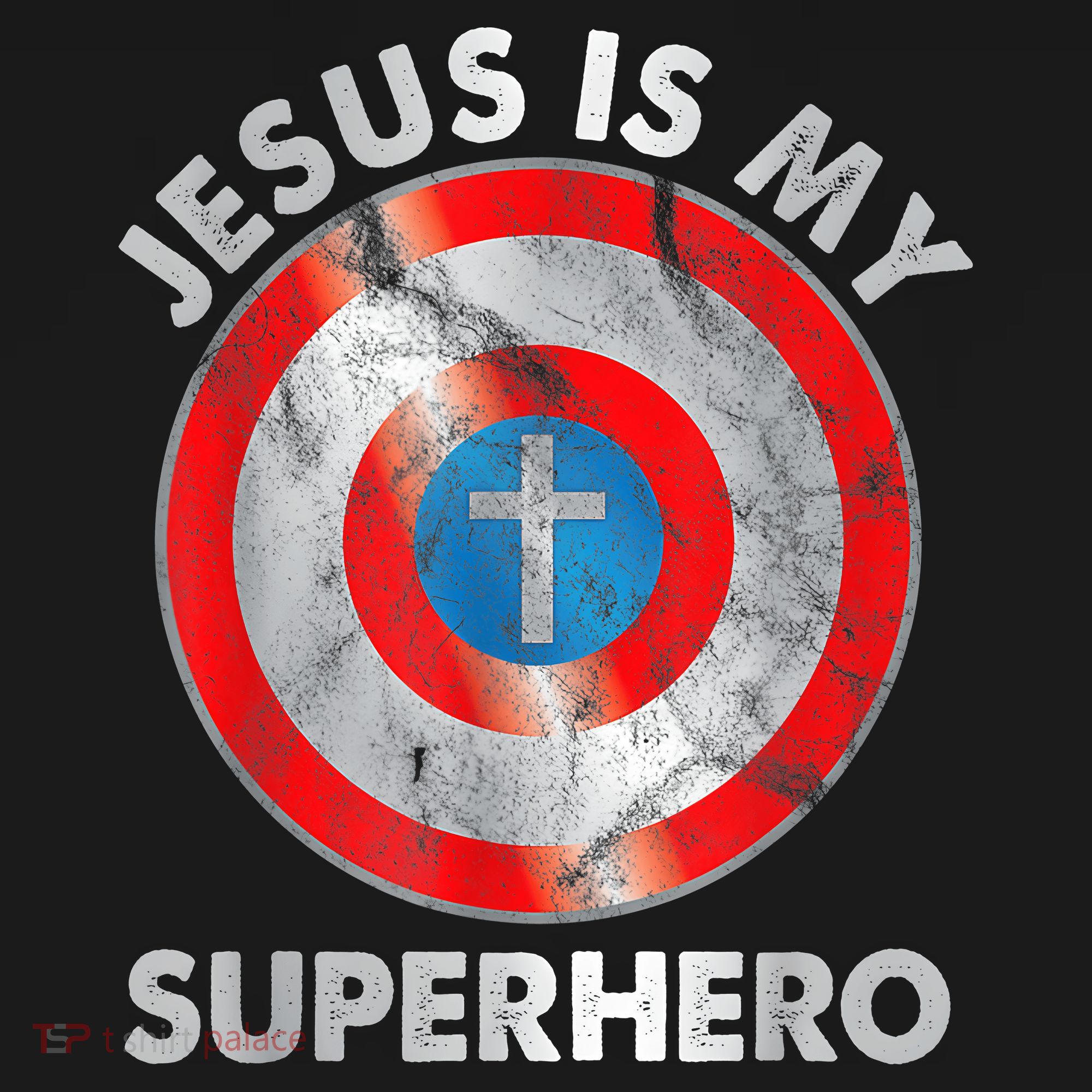 Jesus Is My SuperHero Christian Jesus Lovers Men Women T-Shirt