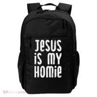 Jesus Is My Homie Christian Backpack thumb 0