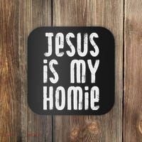 Jesus Is My Homie Christian Coaster thumb 0