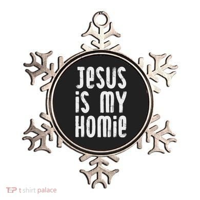 Jesus Is My Homie Christian Ornament
