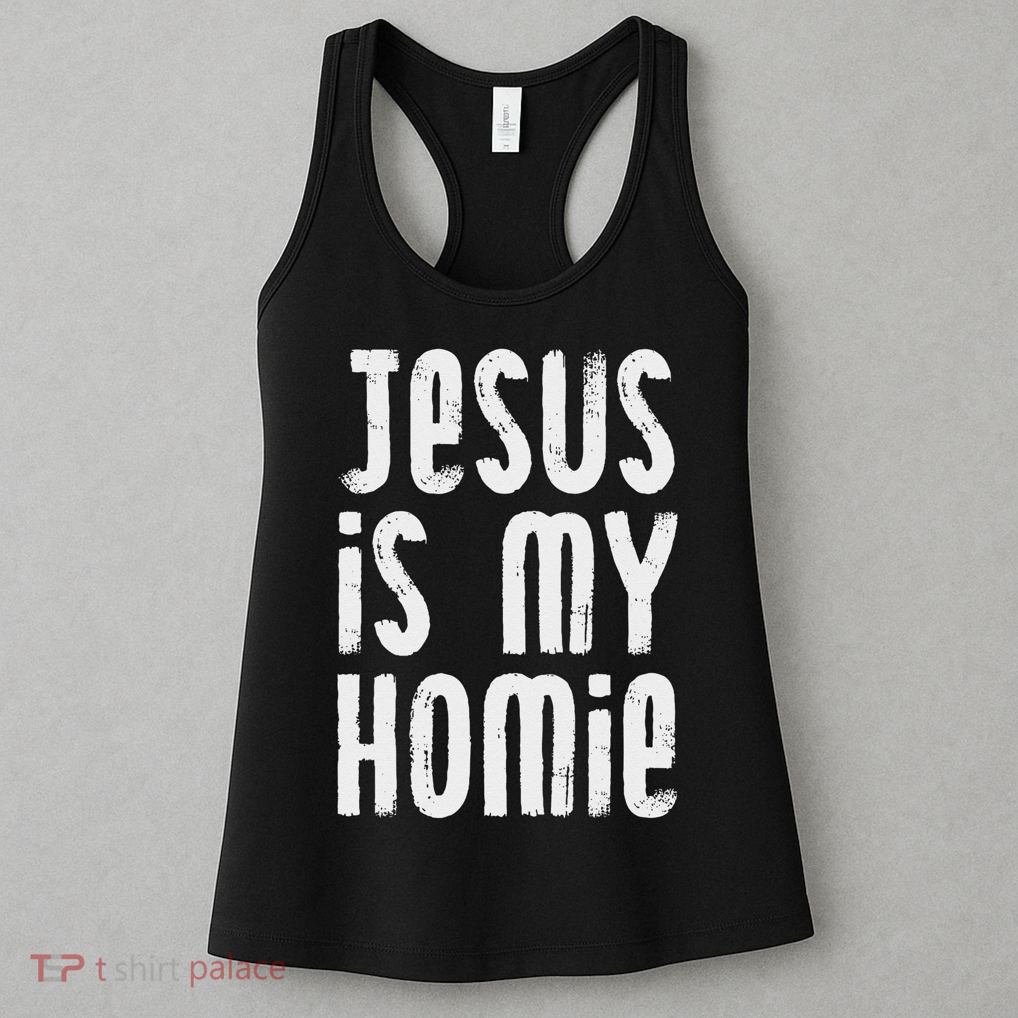 Jesus Is My Homie Christian Women's Tank Top
