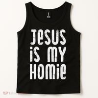 Jesus Is My Homie Christian Tank Top thumb 2