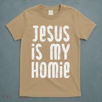 Jesus Is My Homie Christian T-Shirt thumb 5