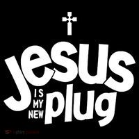 Jesus Is My New Plug Funny Christian Convert Women's Hoodie thumb 2