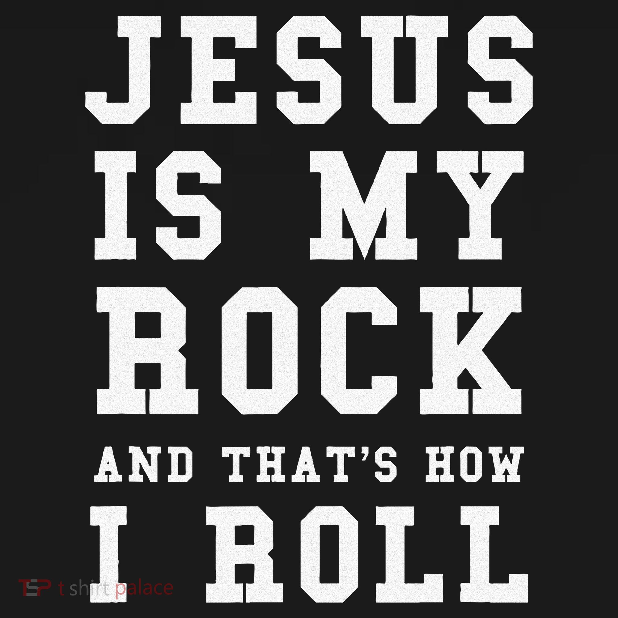 Jesus Is My Rock And Thats How I Roll Funny Religious Women's Hoodie
