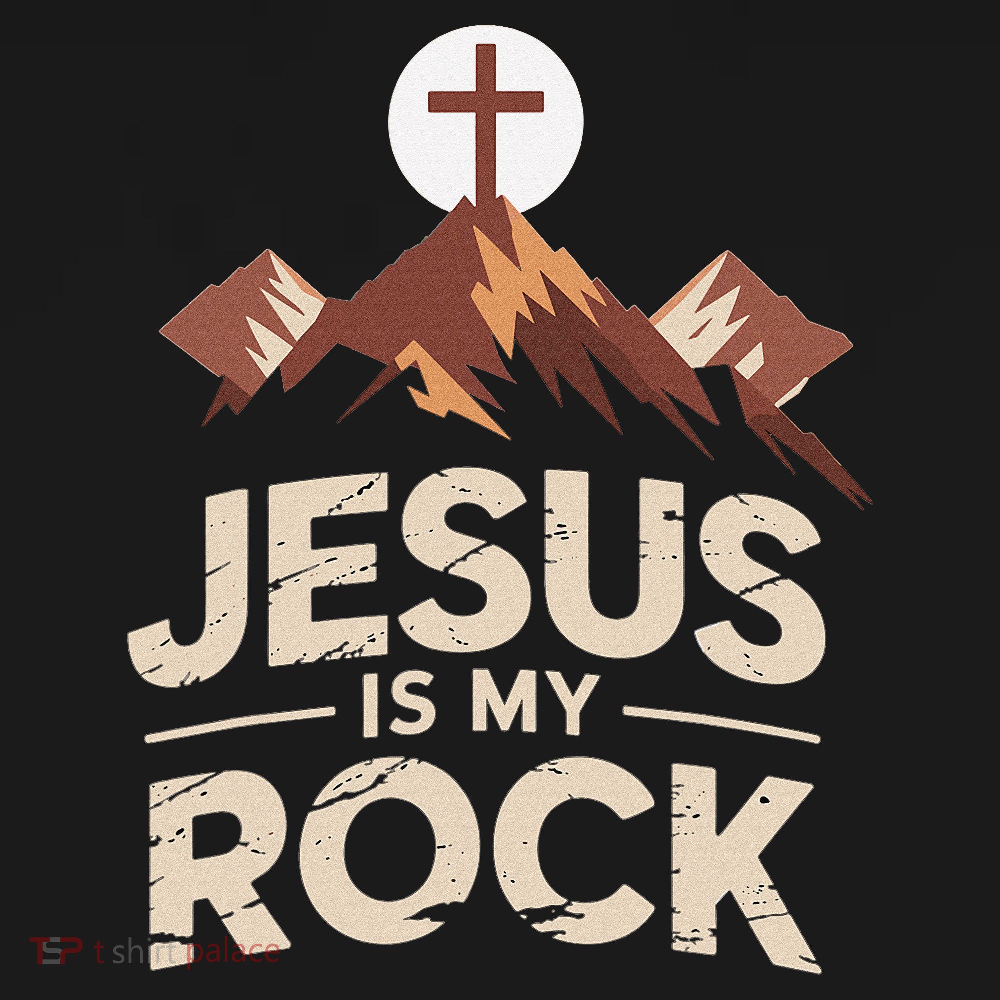 Jesus Is My Rock Biblical Christian Faith Women's Hoodie