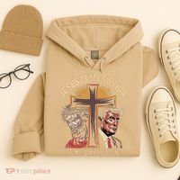 Jesus Is My Savior Trump Is My President Biblical Hoodie thumb 4