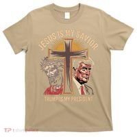 Jesus Is My Savior Trump Is My President Biblical T-Shirt thumb 0