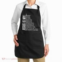 Jesus Is My God King Lord Savior Healer My Everything Apron thumb 2