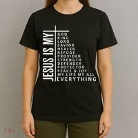 Jesus Is My God King Lord Savior Healer My Everything T-Shirt thumb 4
