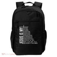 Jesus Is My God King Lord Savior Healer My Everything Backpack thumb 0
