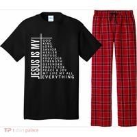 Jesus Is My God King Lord Savior Healer My Everything Pajama Set thumb 0
