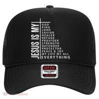 Jesus Is My God King Lord Savior Healer My Everything Hat thumb 0