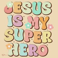 Jesus Is My Superhero Christian Religious Tote Bag thumb 4