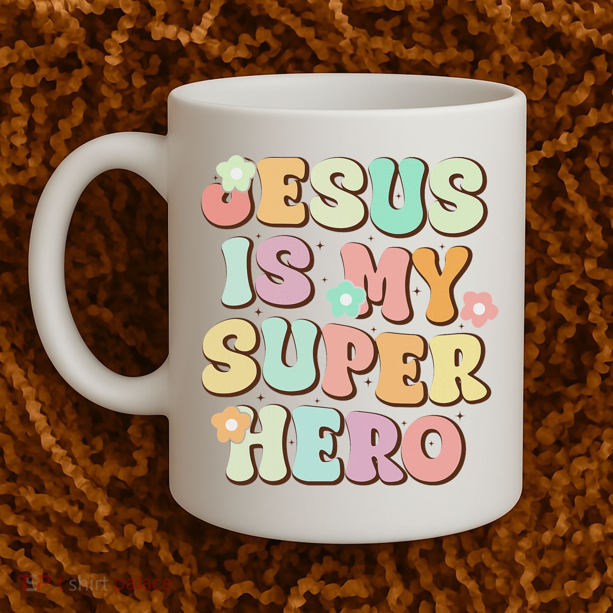 Jesus Is My Superhero Christian Religious Coffee Mug