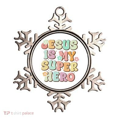 Jesus Is My Superhero Christian Religious Ornament