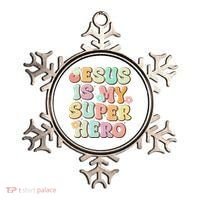 Jesus Is My Superhero Christian Religious Ornament thumb 0