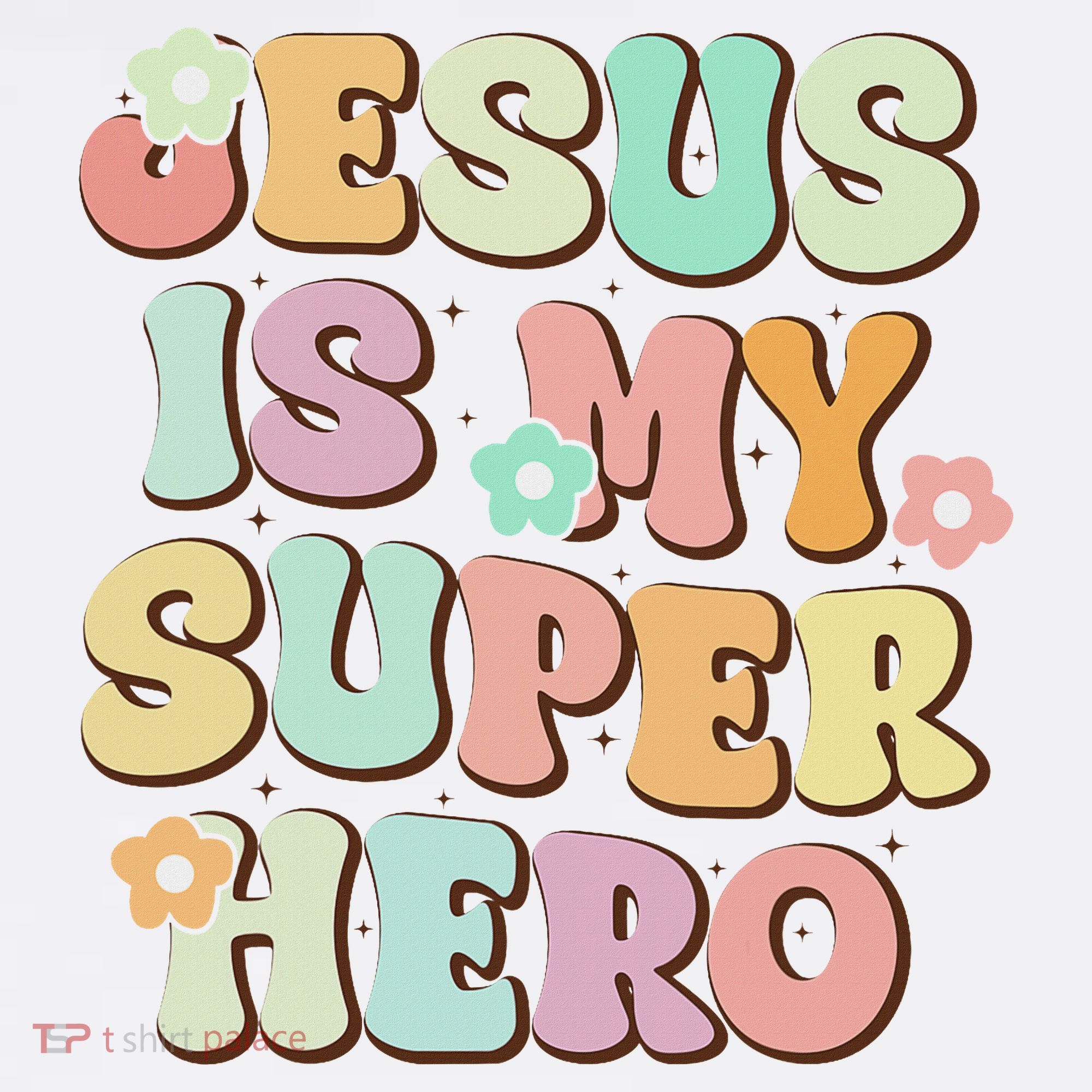 Jesus Is My Superhero Christian Religious Women's Tank Top