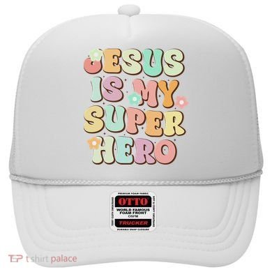Jesus Is My Superhero Christian Religious Hat