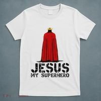 Jesus Is My Superhero! Christian Gifts Cool Gods Love T-Shirt thumb 5