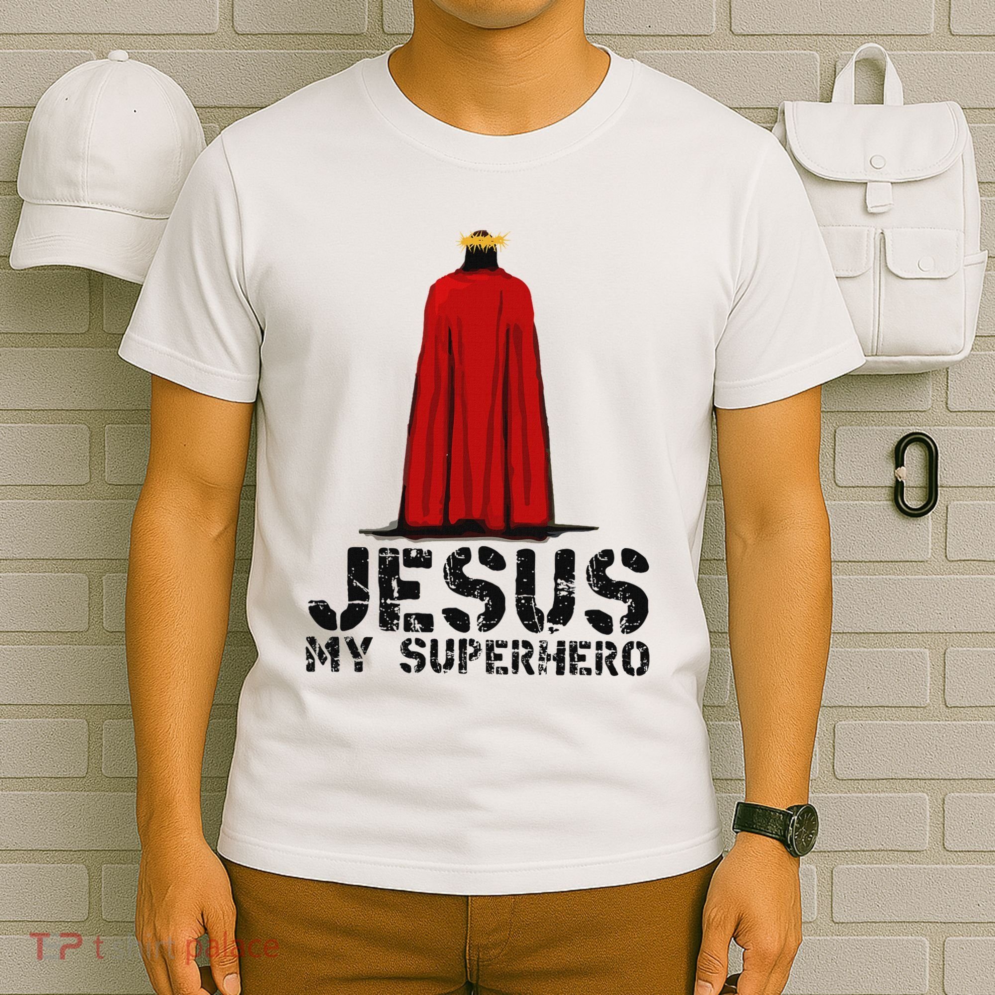 Jesus Is My Superhero! Christian Gifts Cool Gods Love T-Shirt