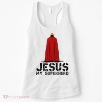 Jesus Is My Superhero! Christian Gifts Cool Gods Love Women's Tank Top thumb 0
