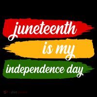Juneteenth Is My Independence Day Coaster thumb 2